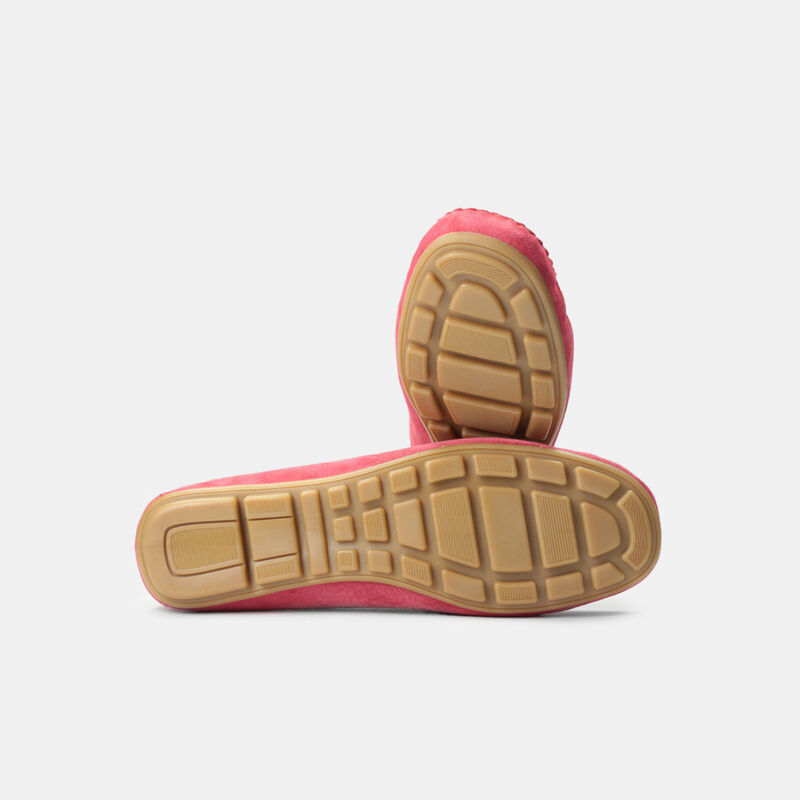 Suède loafers voor dames