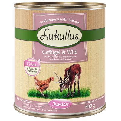Lukullus Junior Sparpackung 24 x 800 g