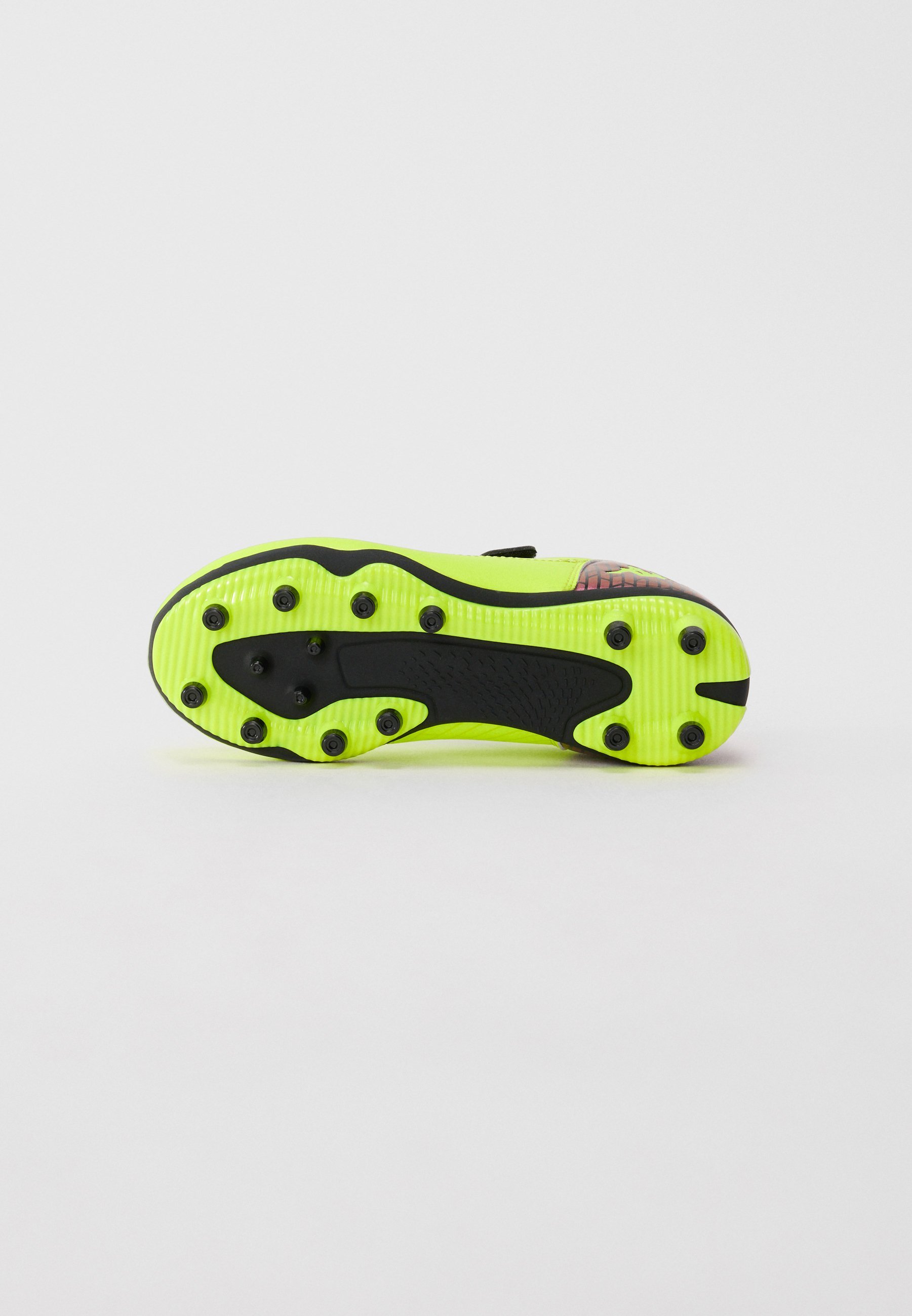 Chuteiras Kappa KOMBAT PLAYER UNISSEX - Chuteiras para campo firme - amarelo neon/preto