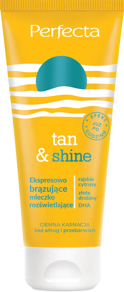 Perfecta Sunny - Mleczko brązująco-rozświetlające express 200 ml