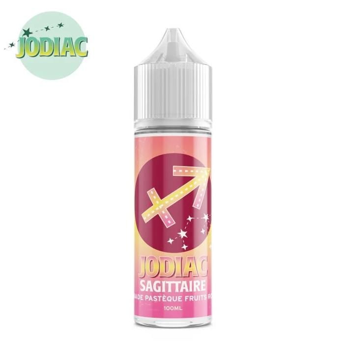 Sagittarius E-liquid (Watermeloen, Granaatappel, Rode Bessen) Jodiac 100ml + 4 boosters