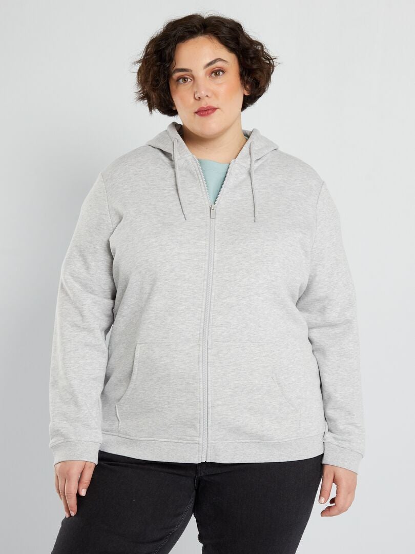 Bluza z kapturem - SZARA