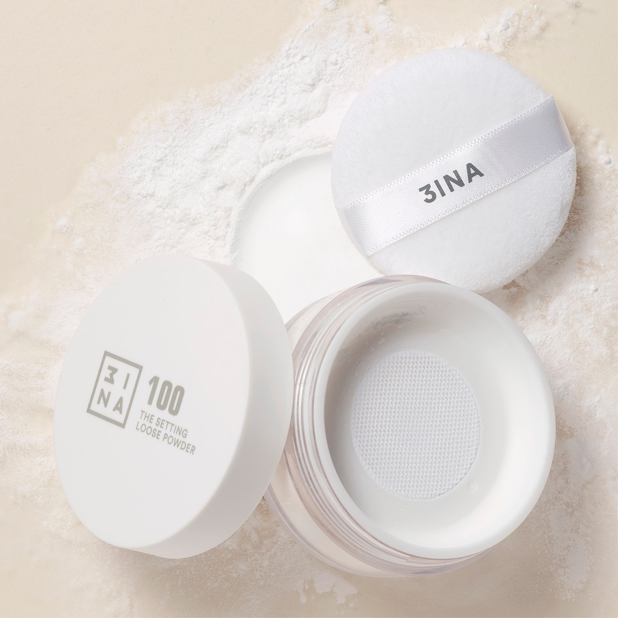 The Setting Loose Powder Matujúci sypký púder Fixačný sprej na make-up