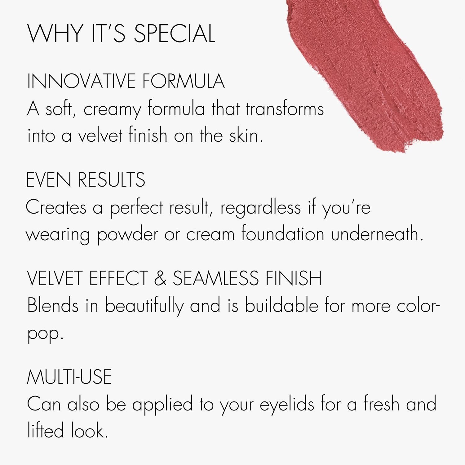Sweed Blush Air Blush krema za rumenilo - 5g