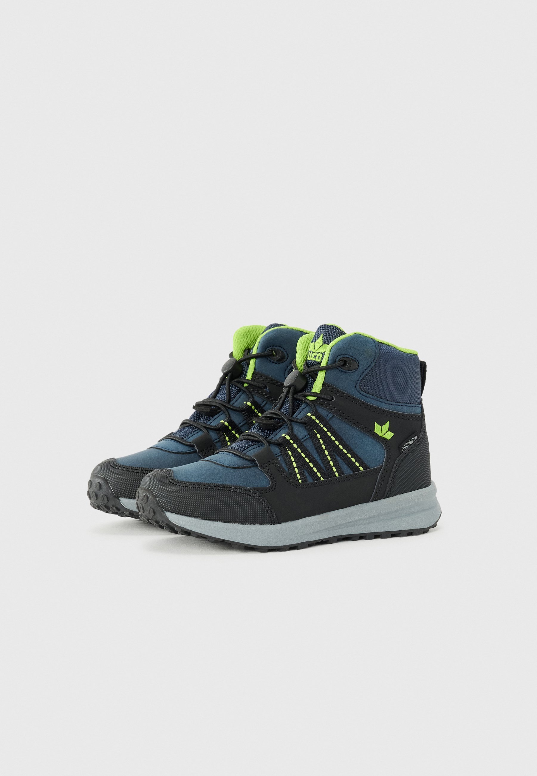 LICO SELFOSS TEX - Wandelschoenen - marineblauw/zwart/citroen