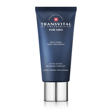 „Transvital“ losjonas po skutimosi vyrams, suteikiantis senėjimą lengvą, maksimalų komfortą, 75 ml, 75 ml