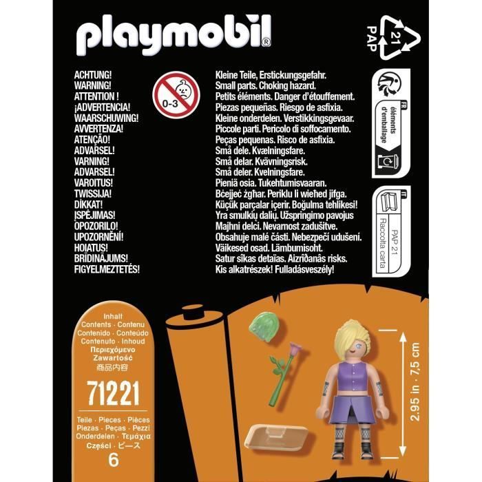 PLAYMOBIL 71221 Ino - Naruto Shippuden - Età 5+