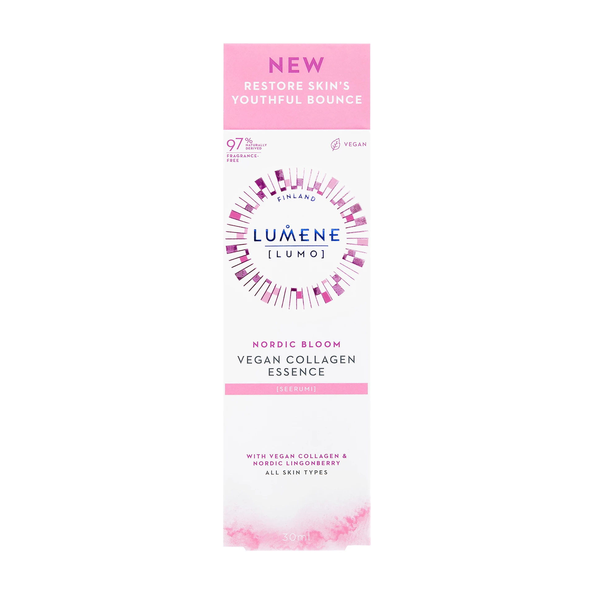 Nordic Bloom veganska kolagena esencija 30 ml - Lumene
