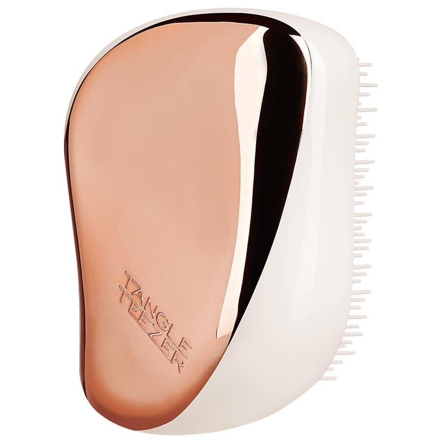 Tangle Teezer plakanās un lāpstiņu birstes Compact Styler Tangle Teezer - Compact Styler Rose Gold Cream - 1 gab.