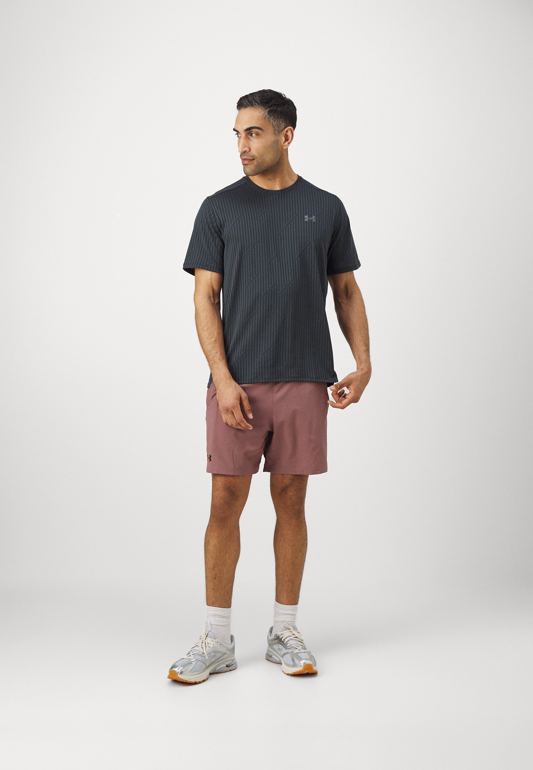 Under Armour VENT - T-shirt sportiva - nero/castello