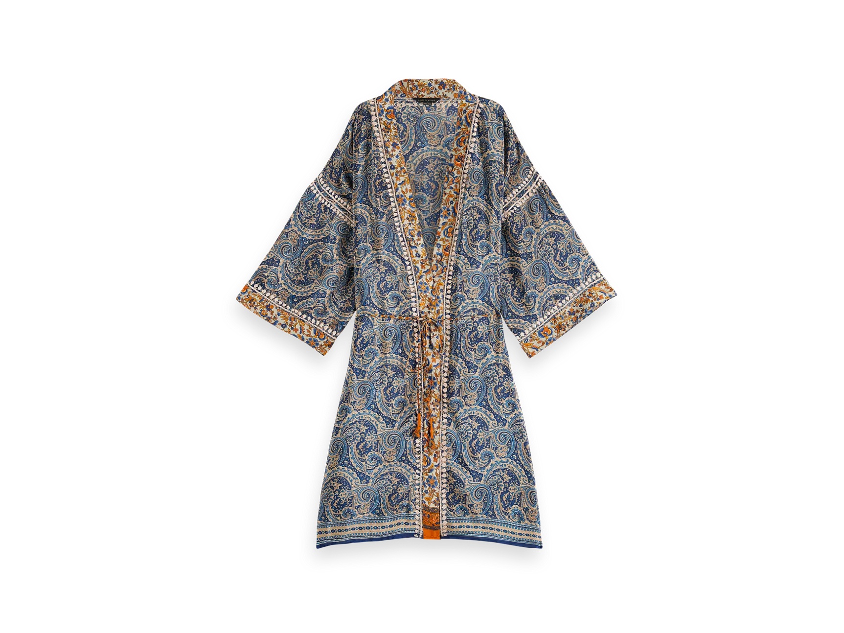 Jaypur Saree kimono kobaltno plava