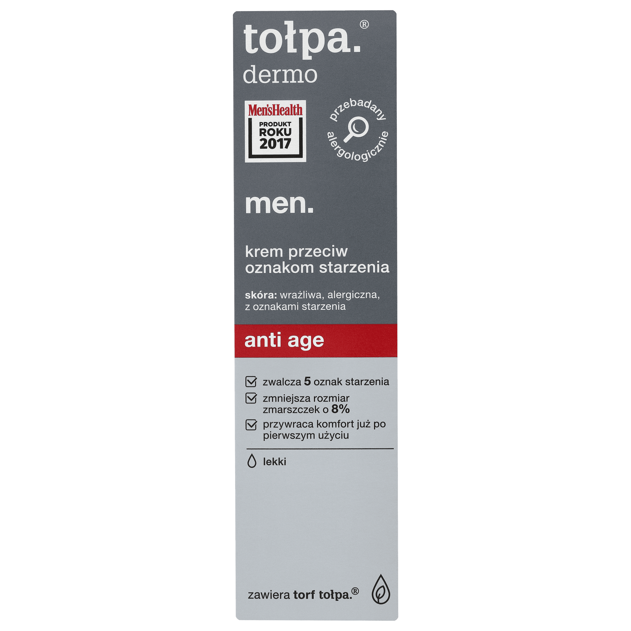Tołpa regenerating anti-wrinkle face cream for men 40+ 40ml Dermo Men