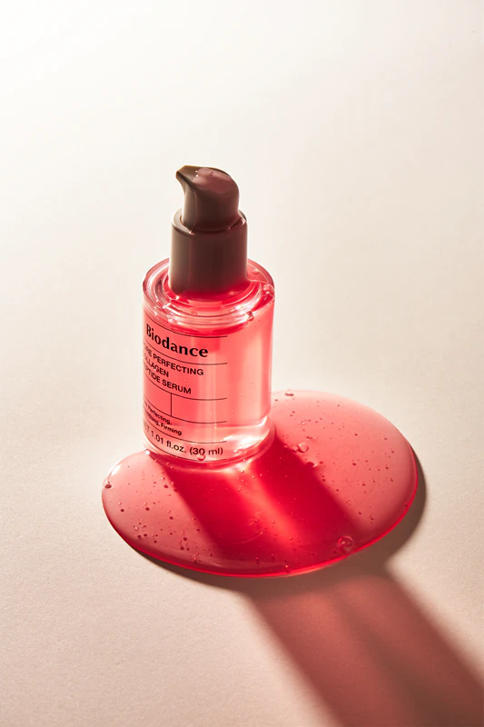 Sérum de peptídeos de colágeno Biodance Pore Perfecting: sérum regenerador e hidratante para poros dilatados e rugas.