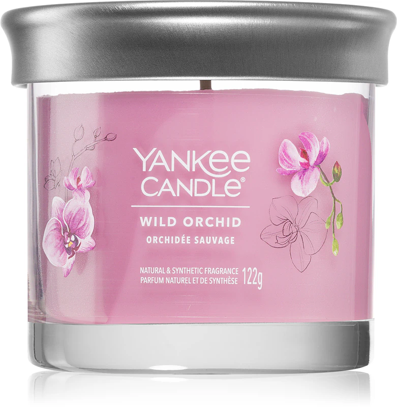 Vela perfumada com orquídea selvagem da Yankee Candle