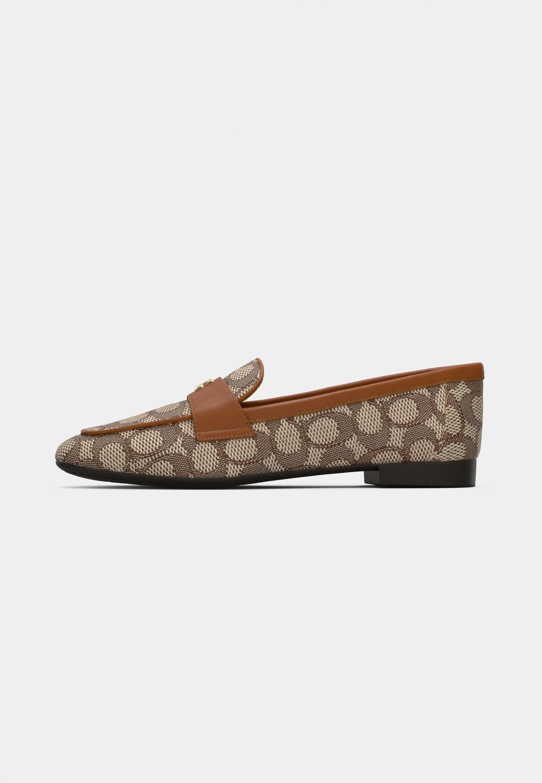 COACH SCULPTED C SIGNATURE LOAFER - Instappers - cacao/gebrand amber