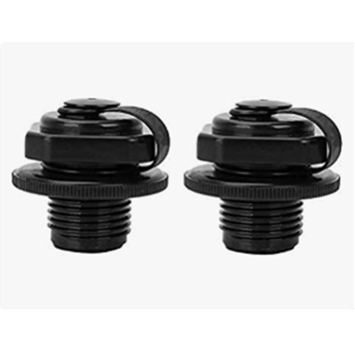 Set of 2 valve caps - With thread - 22 cm - Ideal for kayaks, inflatable boats, air mattresses, fishing boats,