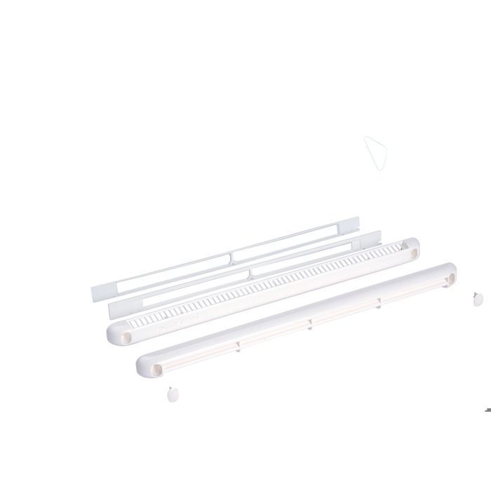 Universeller, selbstregulierender Lufteinlass für 15-, 22- und 30-Module, weiß - NICOLL - 1EAHF