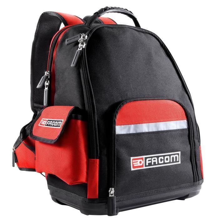 Mochila de tela - FACOM - BS.L30PB - Máxima comodidad - Almacenamiento versátil - Impermeable