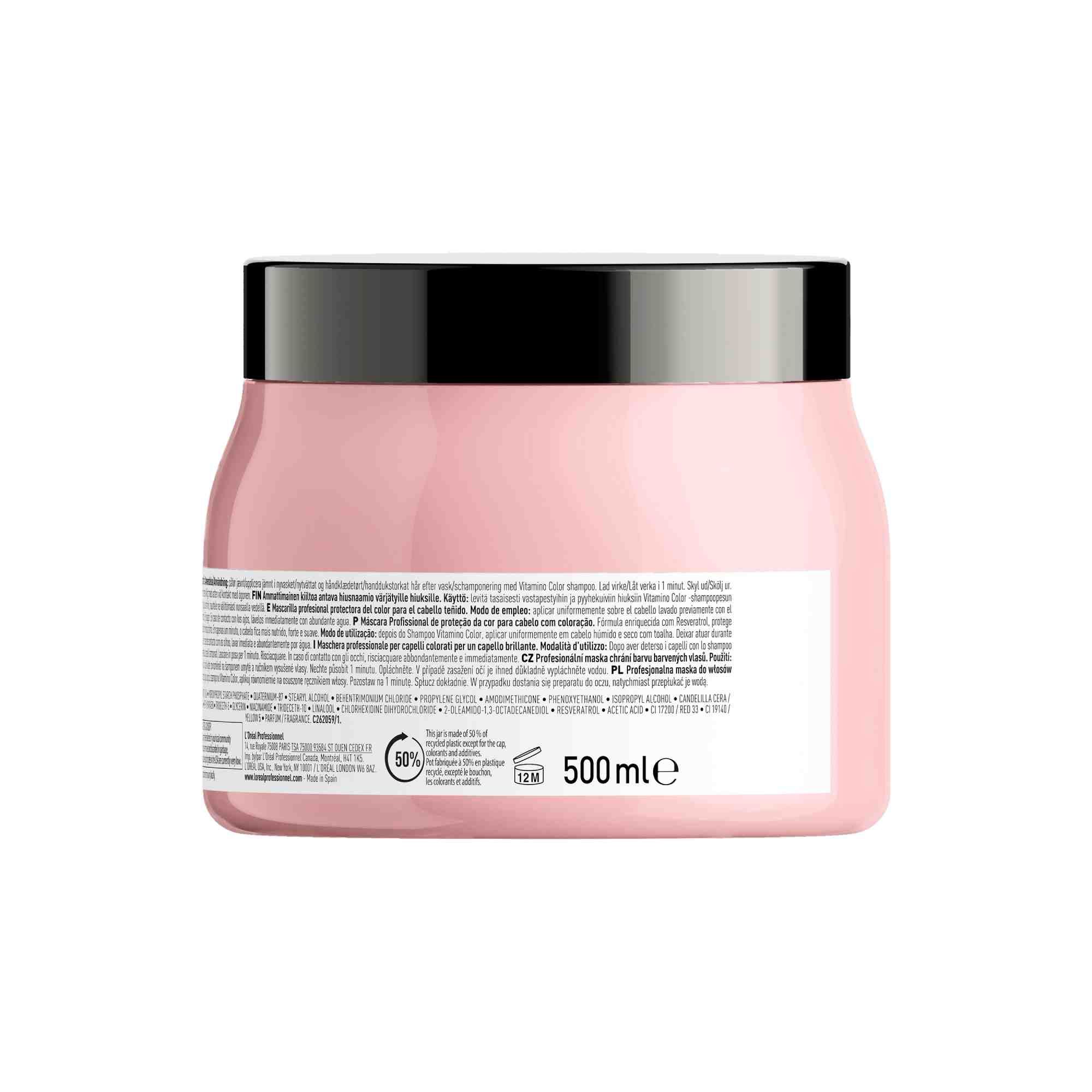 Expert Series Vitamino Color Mask Profesionālas frizieru maskas