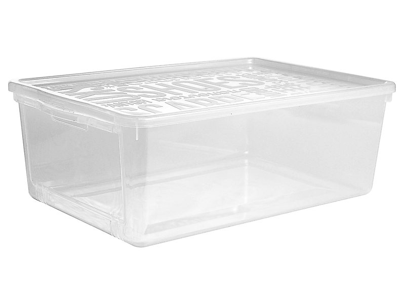 Pojemnik na obuwie 9,5 l transparentny
