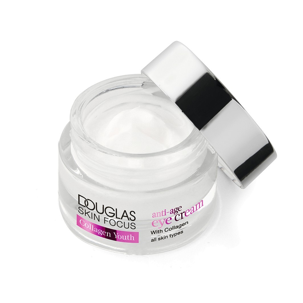 Kolekcia Douglas Augencreme Skin Focus Collagen Youth Anti-Age Augencreme - 15 ml