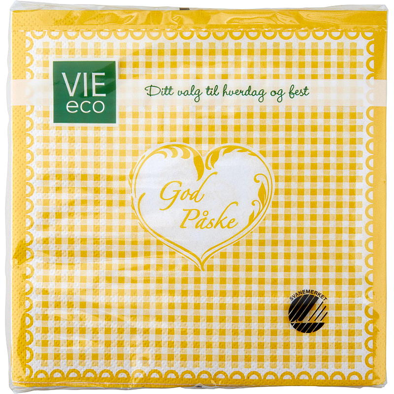Vie Home Servietter 20-pakning 33x33 cm, Påske