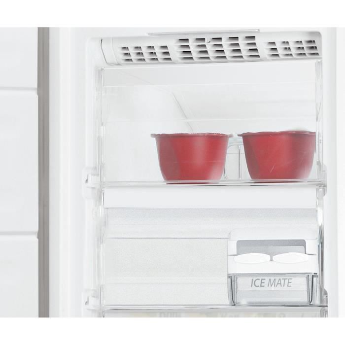 Congelador vertical HOTPOINT UH6F2CXI - 4 cestas/cajones - 228 L - No Frost - Clase energética E - Ancho 59,5 cm x Alto 167 cm - Acero inoxidable