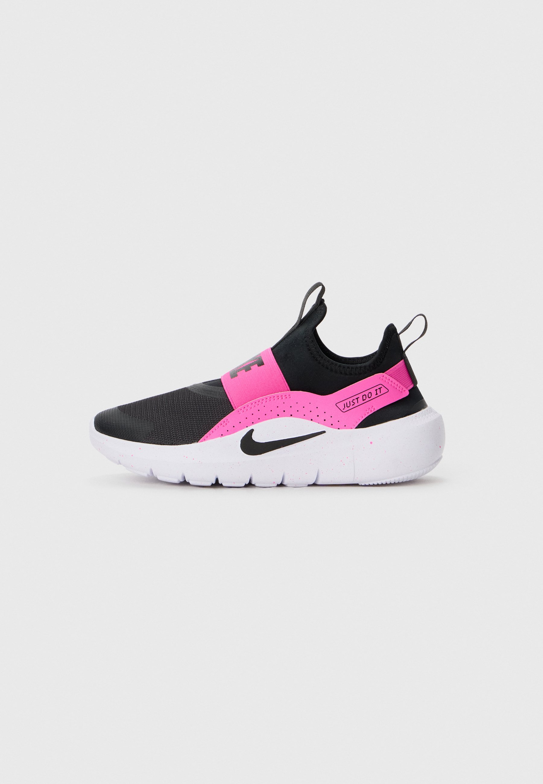 Nike Performance FLEX RUNNER 4 UNISEX - Bėgimo bateliai plentui - lazerio fuksijos/juodos/baltos spalvos