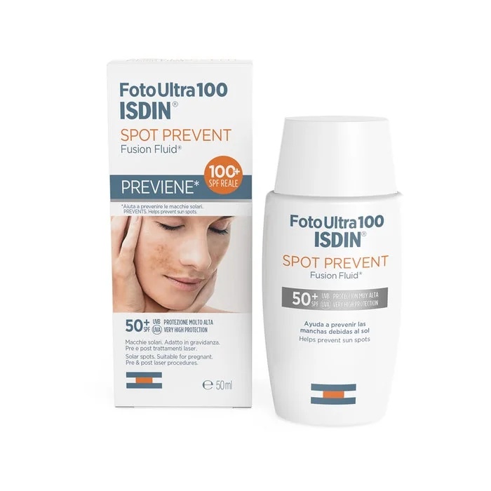 ISDIN Isdin Foto Ultra 100 Spot Prevent Fusion Fluid 50 ml Sonnenschutzmittel LSF 50+