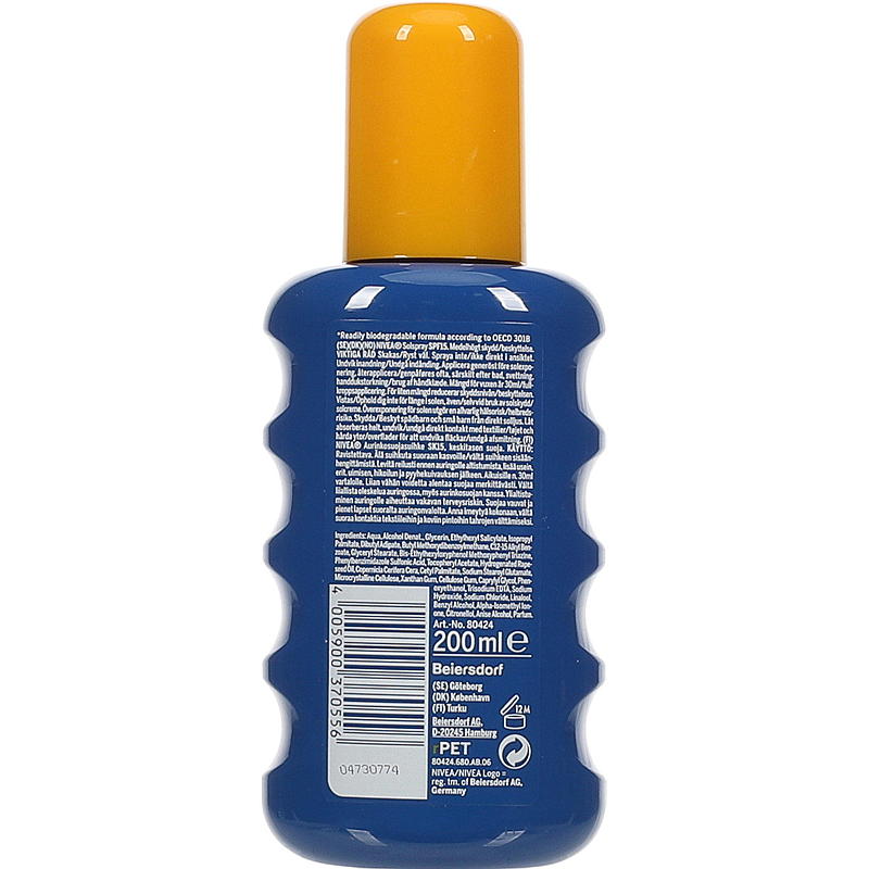 Nivea Sun SPF15 200 ml spray