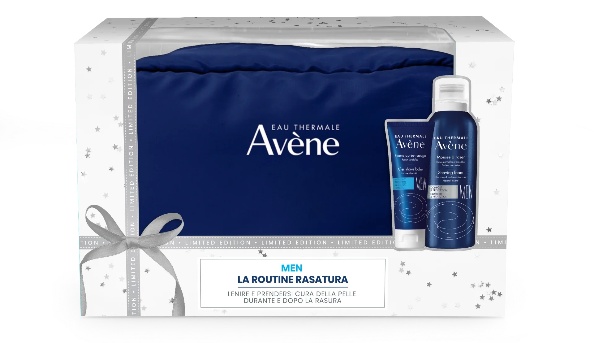 AVENE Avène scheerschuimset voor mannen 50 ml + hydraterende crème 50 ml Herencosmetica
