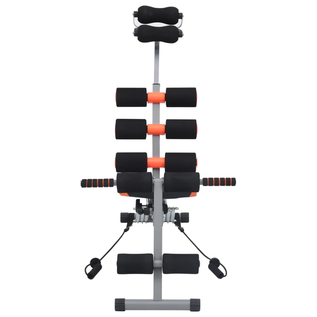  Vidaxl Bauchmuskeltrainer Schwarz