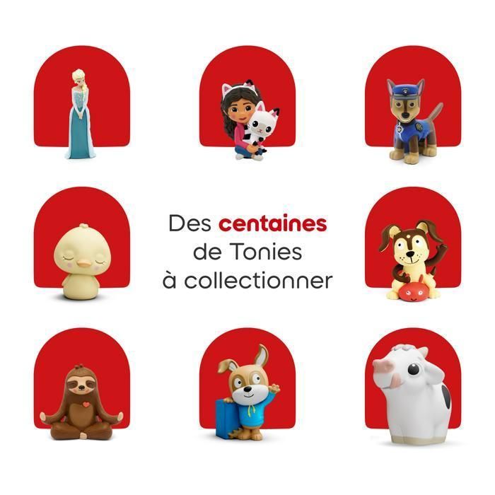 Coffret Toniebox 2 - TONIES® - Bleu Ciel - Robuste - Facile à Utiliser - Rechargeable USB