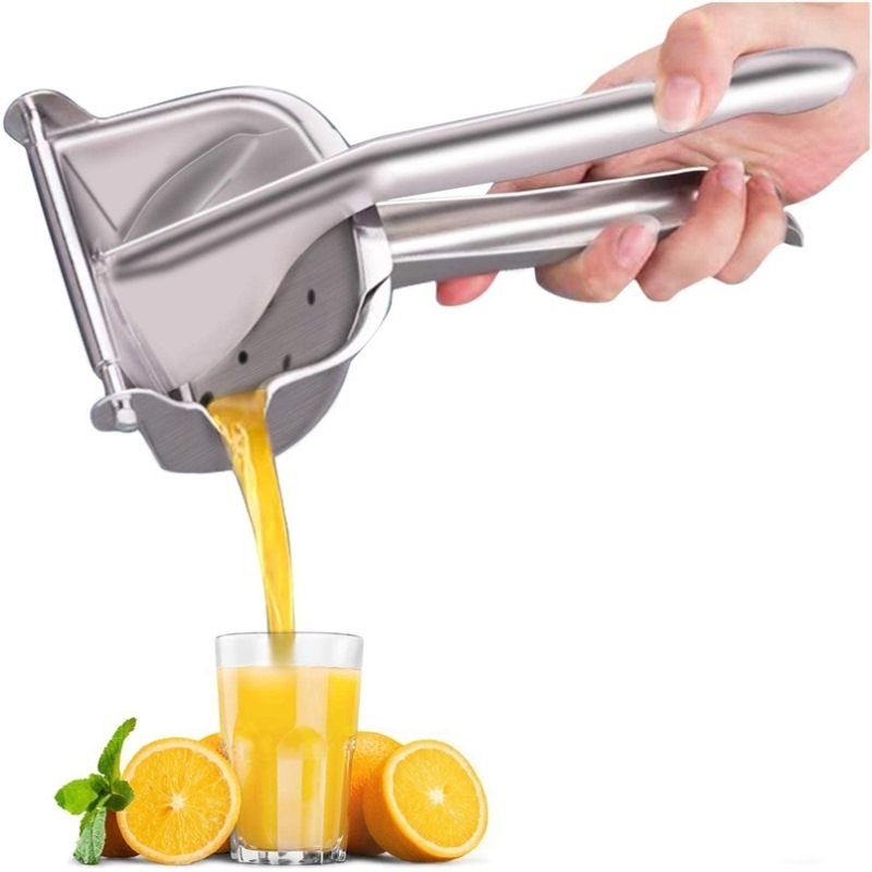 Wyciskarka do cytryn ze stali nierdzewnej, wyciskarka do cytrusów, ręczna wyciskarka do soków, wyciskarka do soków pomarańczowo-limonkowo-grejpfrutowych