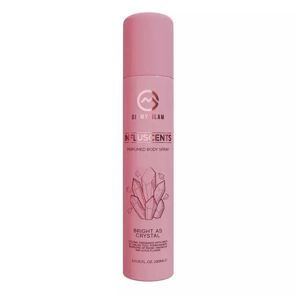 Oh My Glam Influscents Body Spray 100ml - Lys som krystall