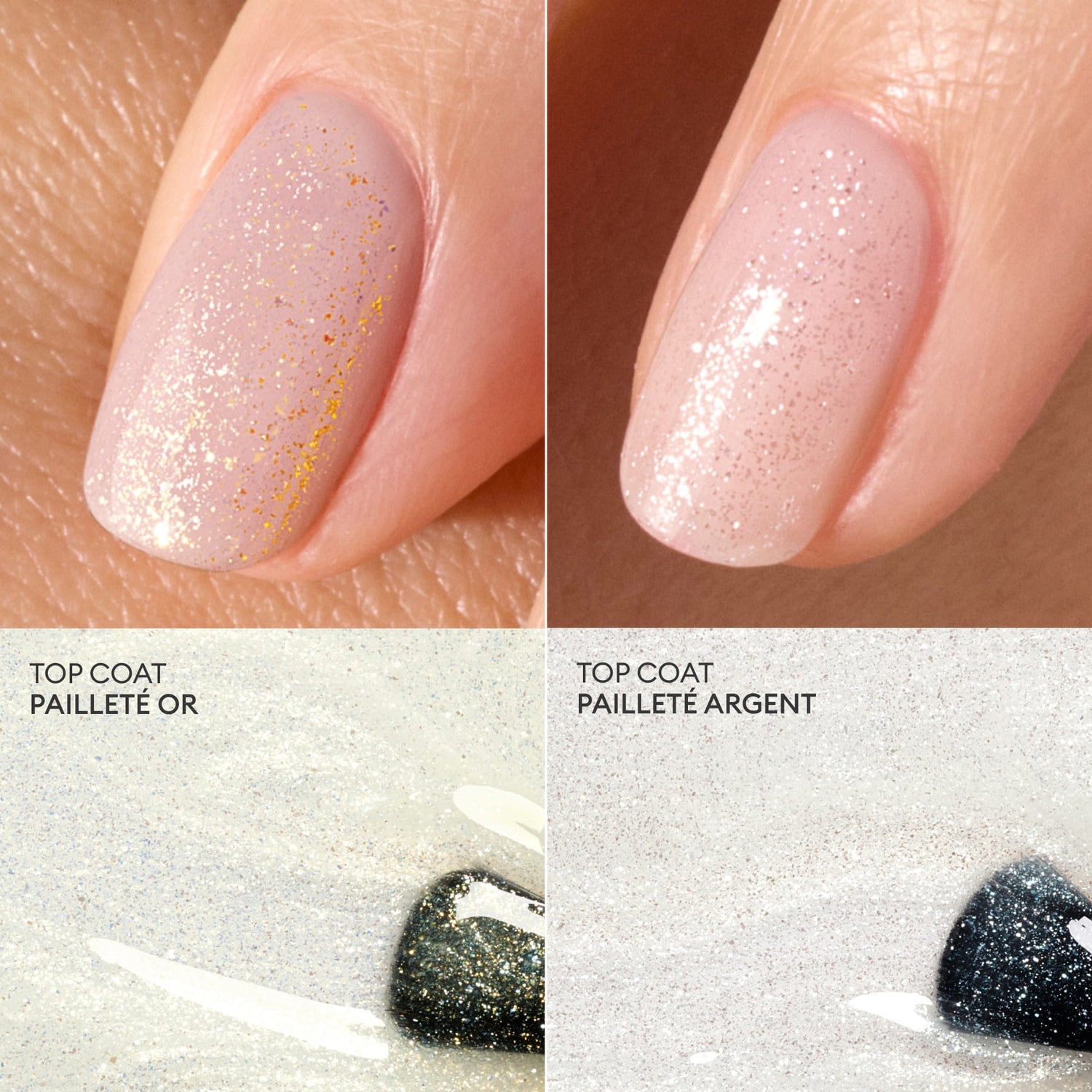 Top Coat Pailleté