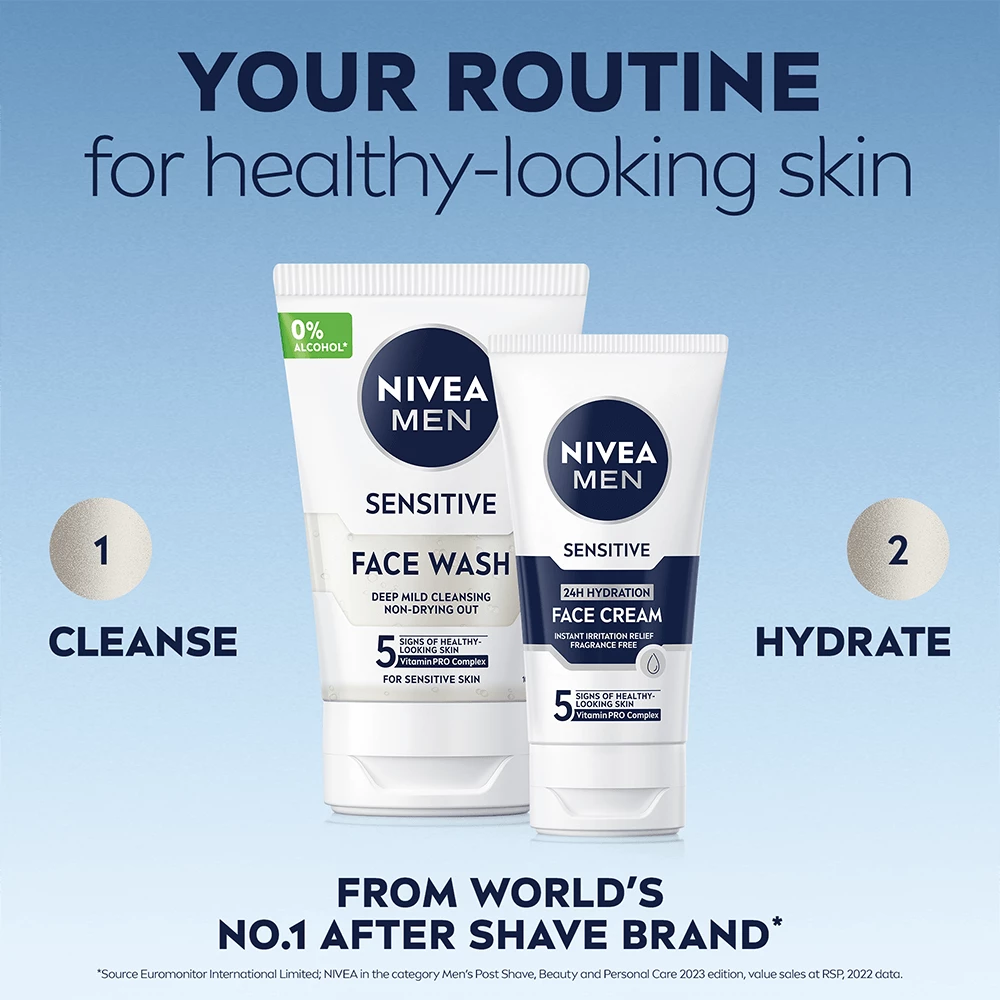 Hidratantna krema za lice za osjetljivu kožu 75 ml - NIVEA