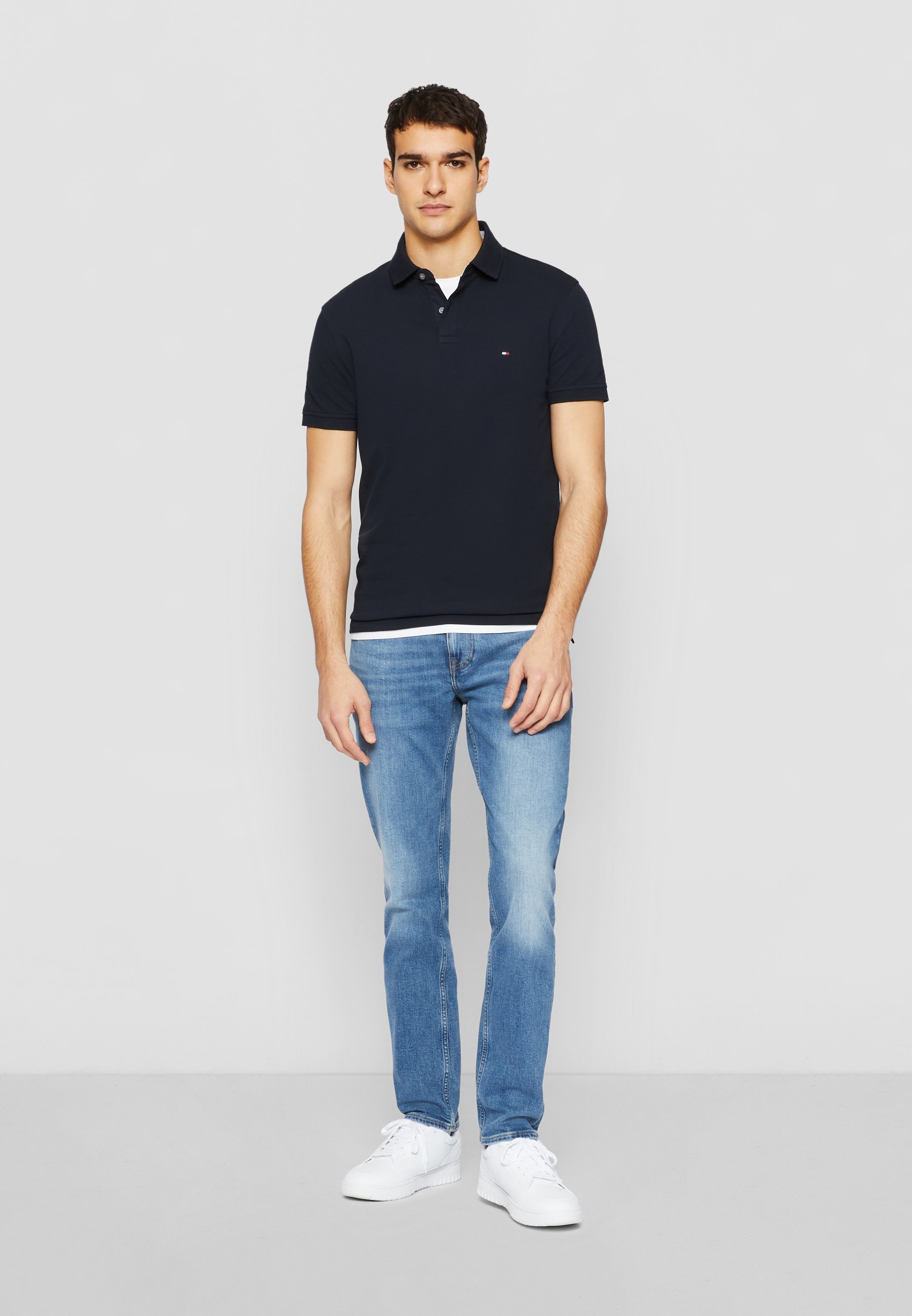 Tommy Hilfiger REGULAR - Camisa polo - céu do deserto