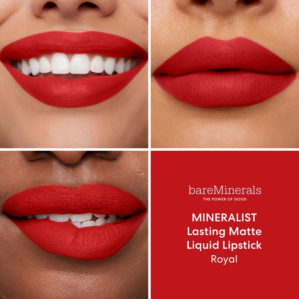 Batom líquido matte de longa duração Mineralist da bareMinerals - 3,7 ml
