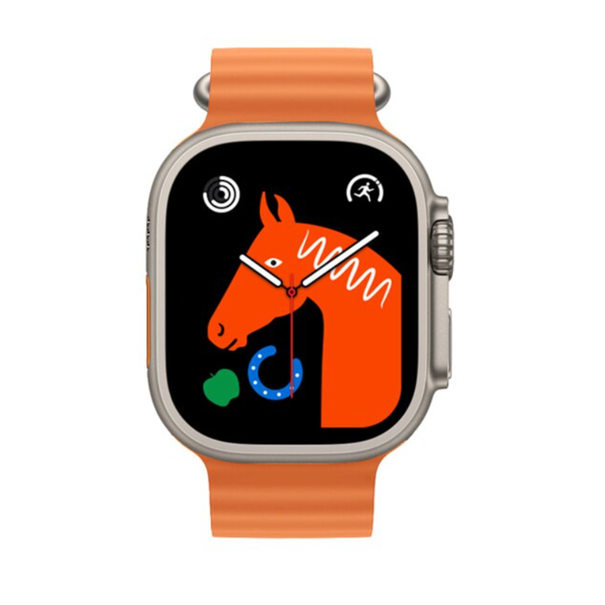  Montre connectée Smartek SW-WK8 Ultra Series 8, Bluetooth, appels, recharge sans fil