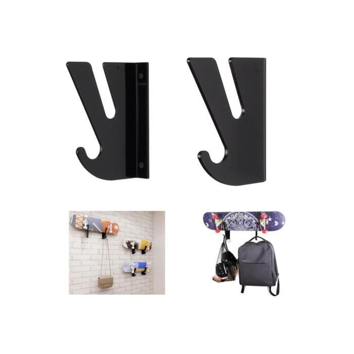 Muurbeugel voor skateboard, skateboard, muurplank met opberghaak, muurbeugel voor longboard, skateboard, fy
