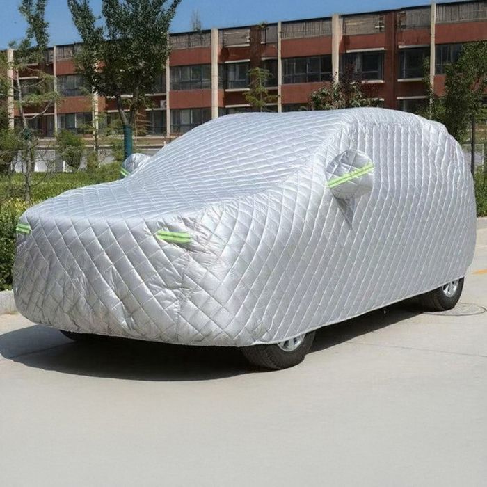 Universele autohoes voor binnen- en buitengebruik, volledige bescherming tegen wind en stof, 510*190*180 cm