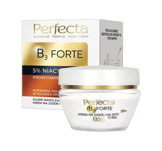Perfecta B3 Forte silnie nawilżający krem na dzień i na noc 30  50ml