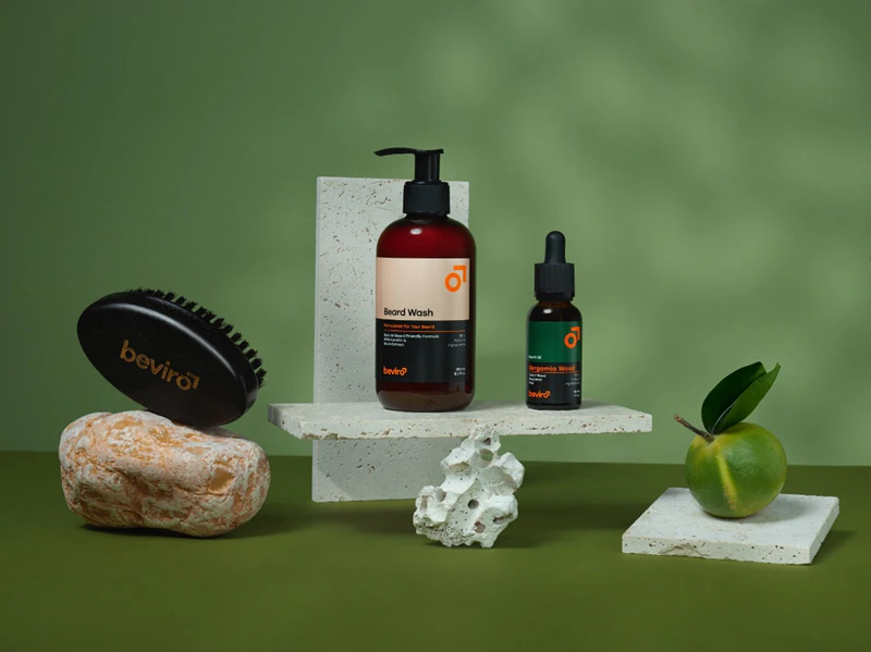 Beviro Bergamia Wood Bartpflege-Set