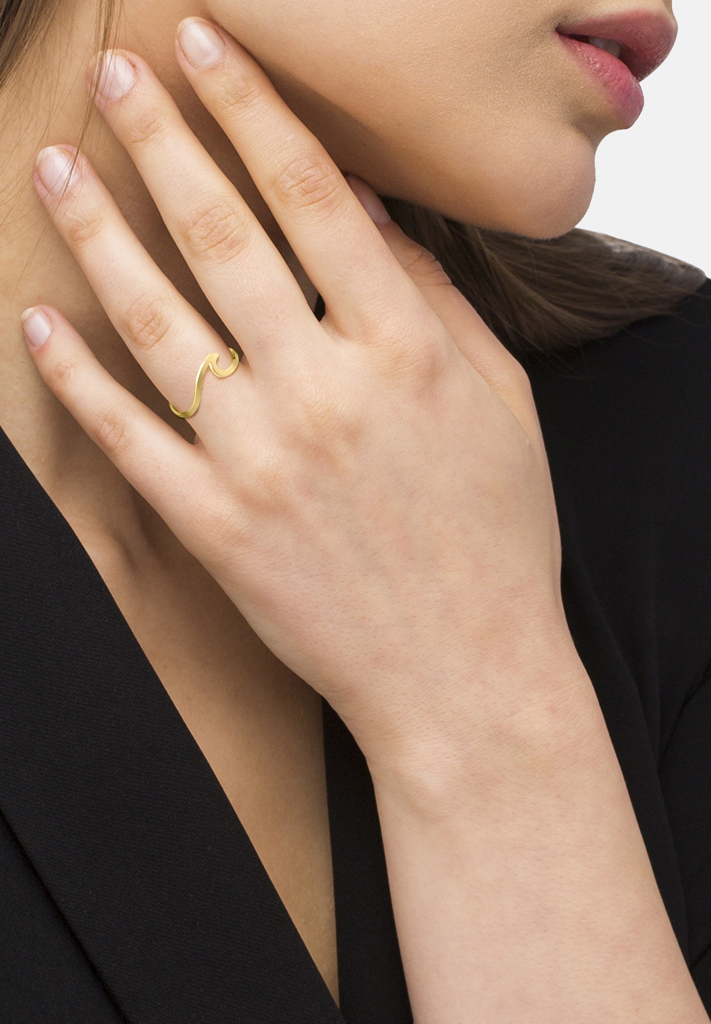 Heideman Bague Montis couleur or