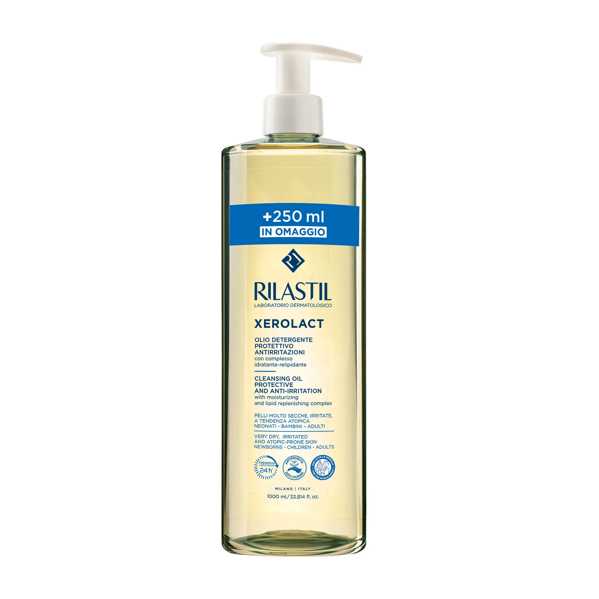 Xerolact Olio detergente - Bagno e Doccia