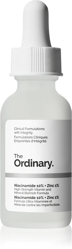 Običajni posvetljevalni serum za obraz z niacinamidom 10 % in cinkom 1 %