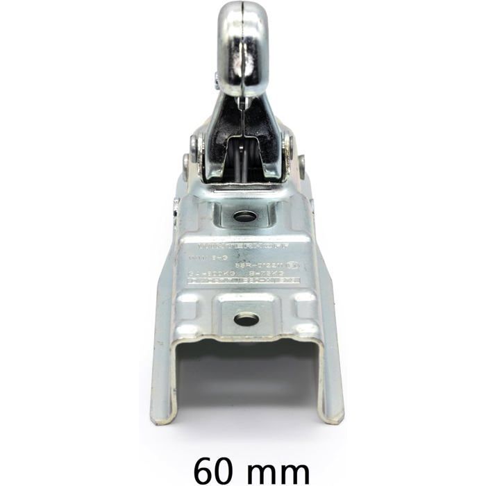 Trailer hitch head, compatible with tow ball, screws included