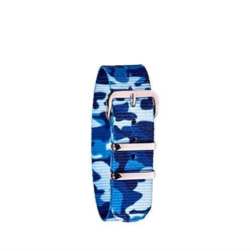 Easyread Time Teacher ERWS-BC children's watch strap, blue camouflage pattern