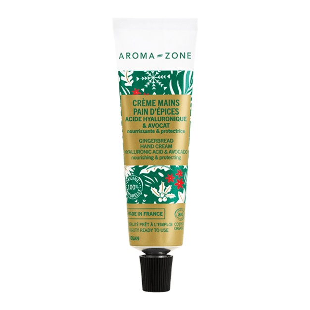 Crema mani all'acido ialuronico e avocado biologico - Pan di zenzero